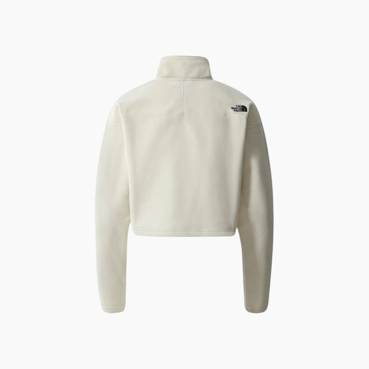 The North Face 100 Glacier Cropped 1/4 Zip Sweatshirt