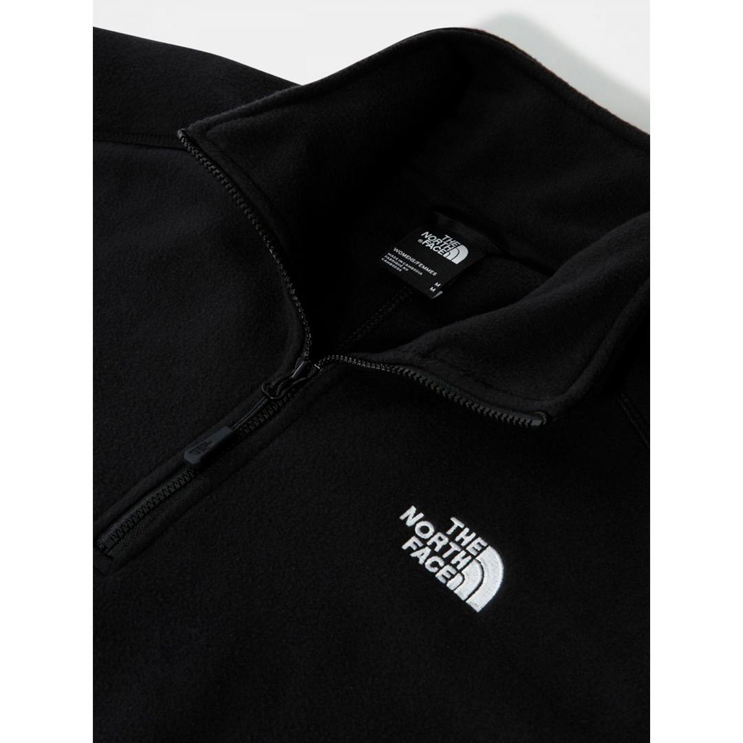 The North Face 100 Glacier Cropped 1/4 Zip Sweatshirt