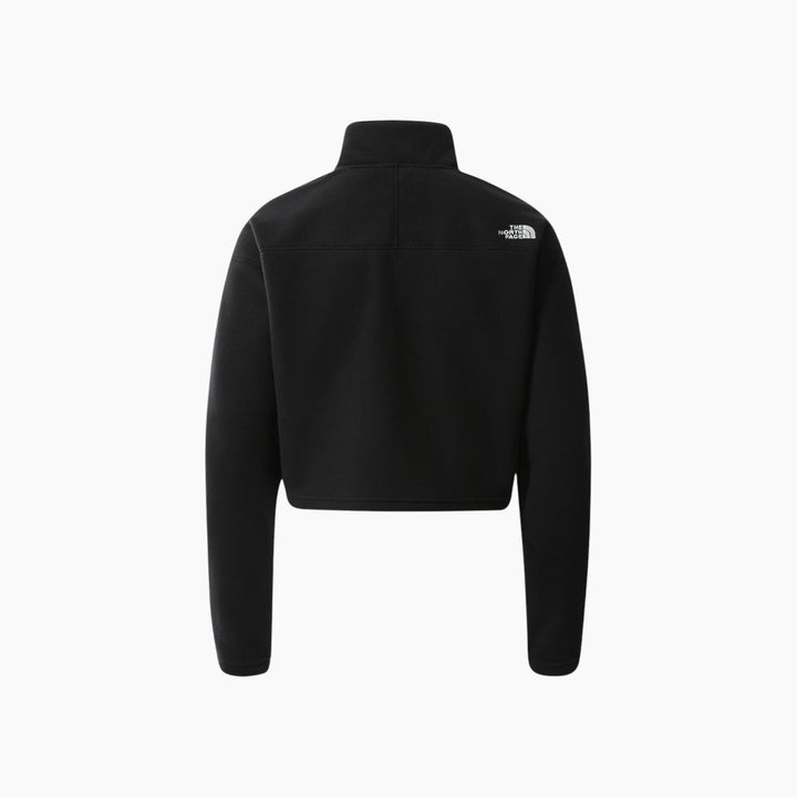 The North Face 100 Glacier Cropped 1/4 Zip Sweatshirt