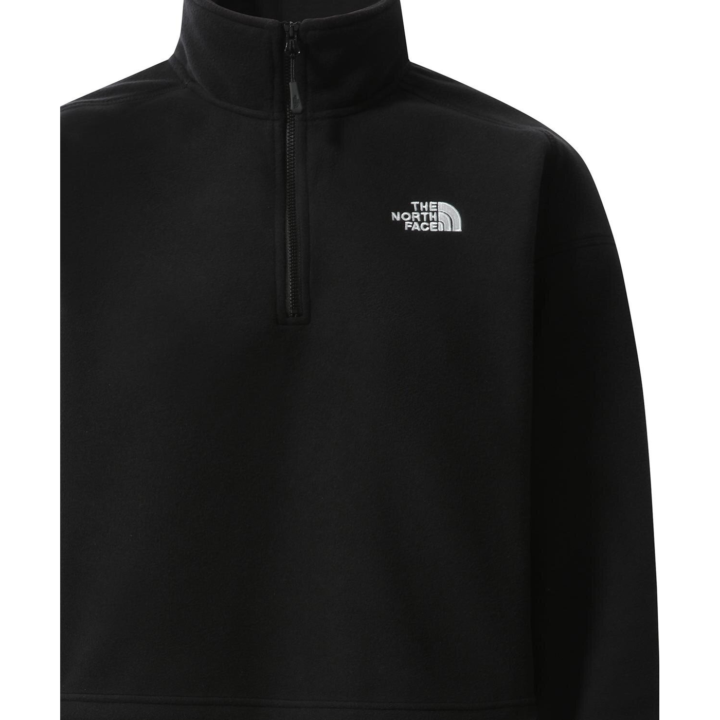 The North Face 100 Glacier Cropped 1/4 Zip Sweatshirt The North Face 100 Glacier Cropped 1/4 Zip Sweatshirt