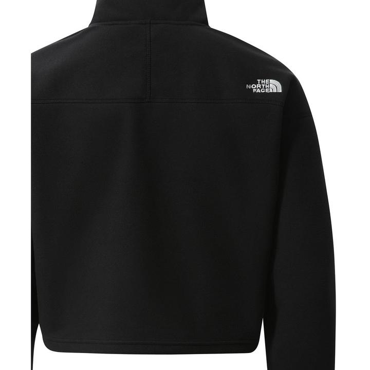 The North Face 100 Glacier Cropped 1/4 Zip Sweatshirt