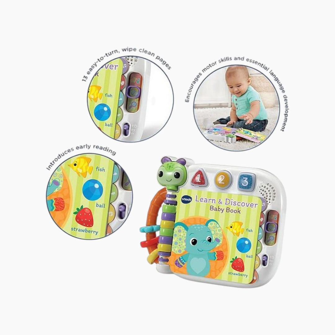 VTech Learn &amp; Discover Baby Book