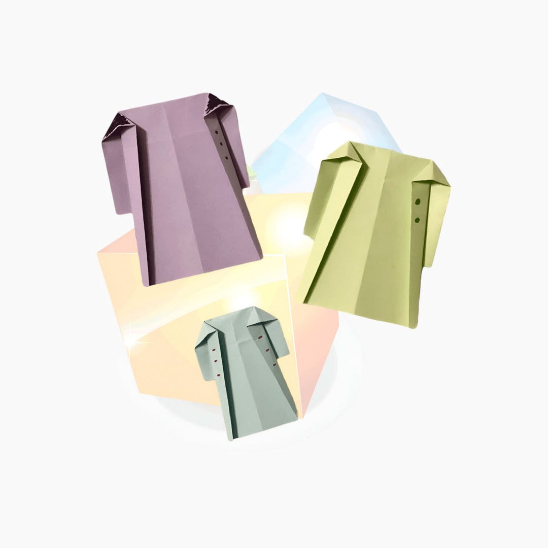 Waragami Origami Fashion Theme Kit - HUNA