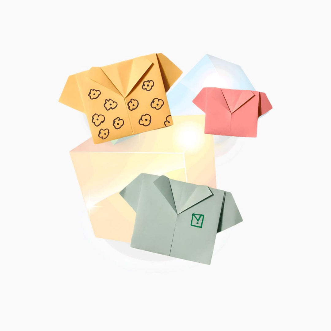Waragami Origami Fashion Theme Kit - HUNA