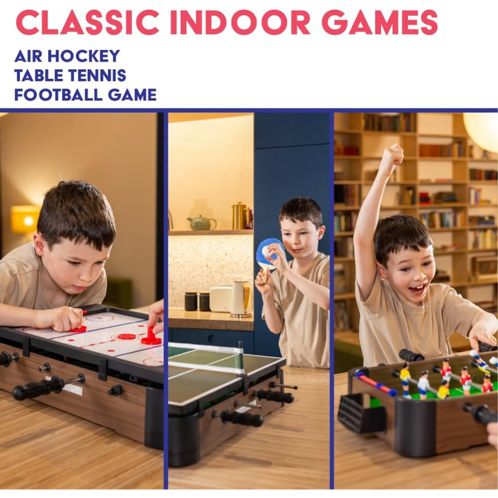 Powerplay Multi-Games Table 20" 3-in-1
