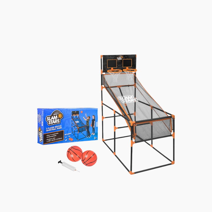 Slam Stars 2-Player Indoor Basketball Arcade Game