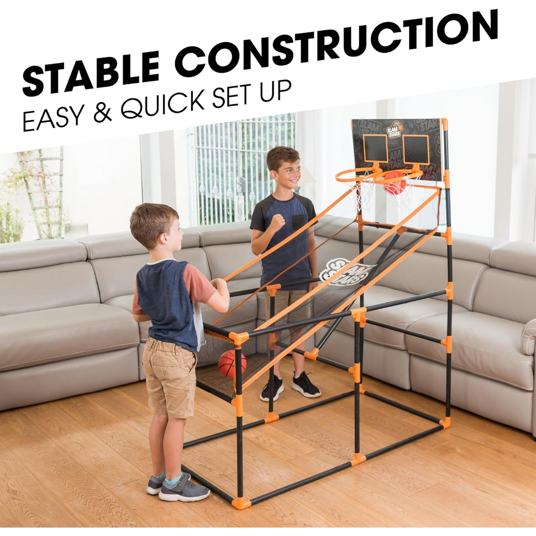 Slam Stars 2-Player Indoor Basketball Arcade Game