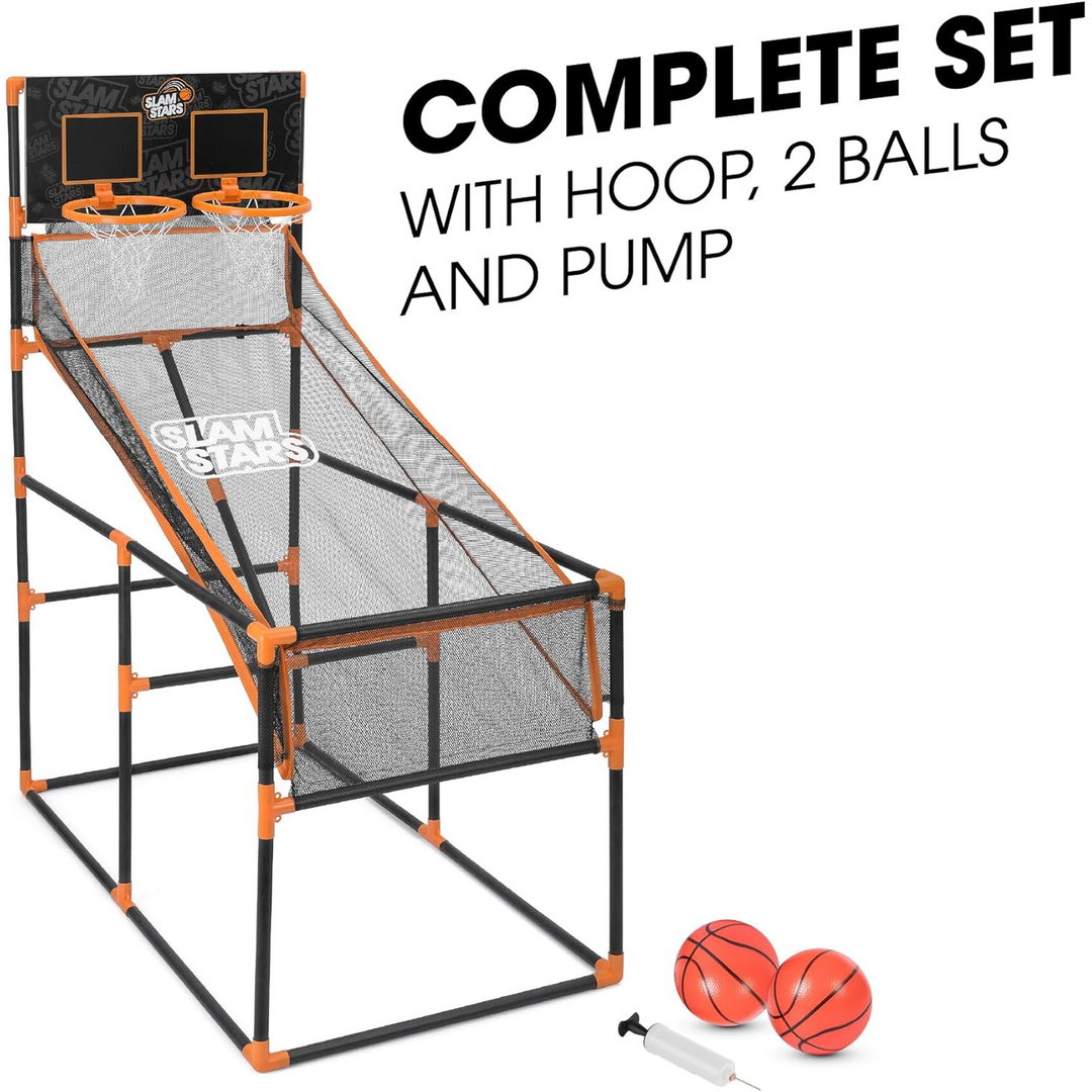 Slam Stars 2-Player Indoor Basketball Arcade Game