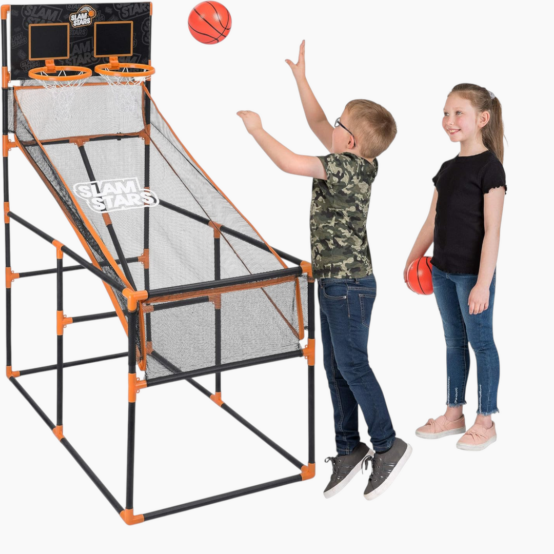 Slam Stars 2-Player Indoor Basketball Arcade Game