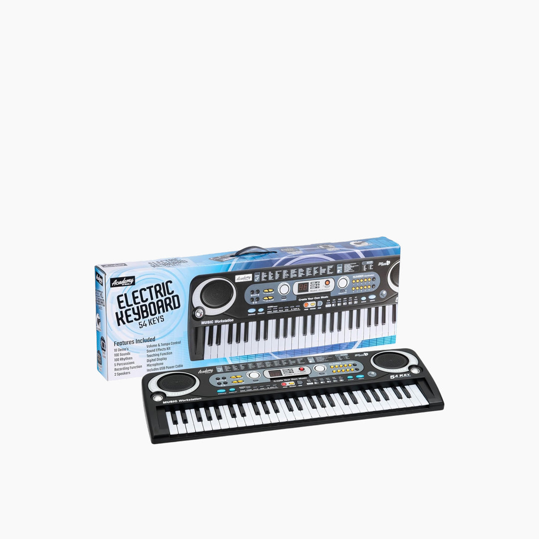 54-key battery-operated electronic keyboard for learning