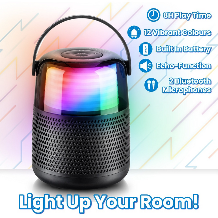 Wb Mi-Mic Mmc3 Bluetooth Karaoke Speaker With 2 Wireless Mics