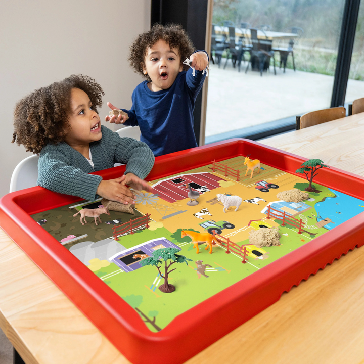 Playhouse Plastic Play Tray Table for Indoor and Outdoor Play