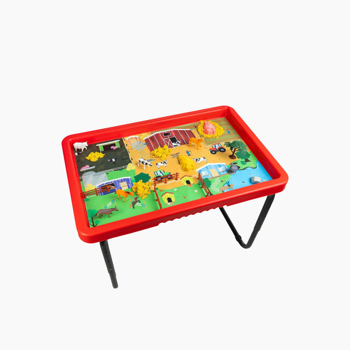 Playhouse Plastic Play Tray Table for Indoor and Outdoor Play
