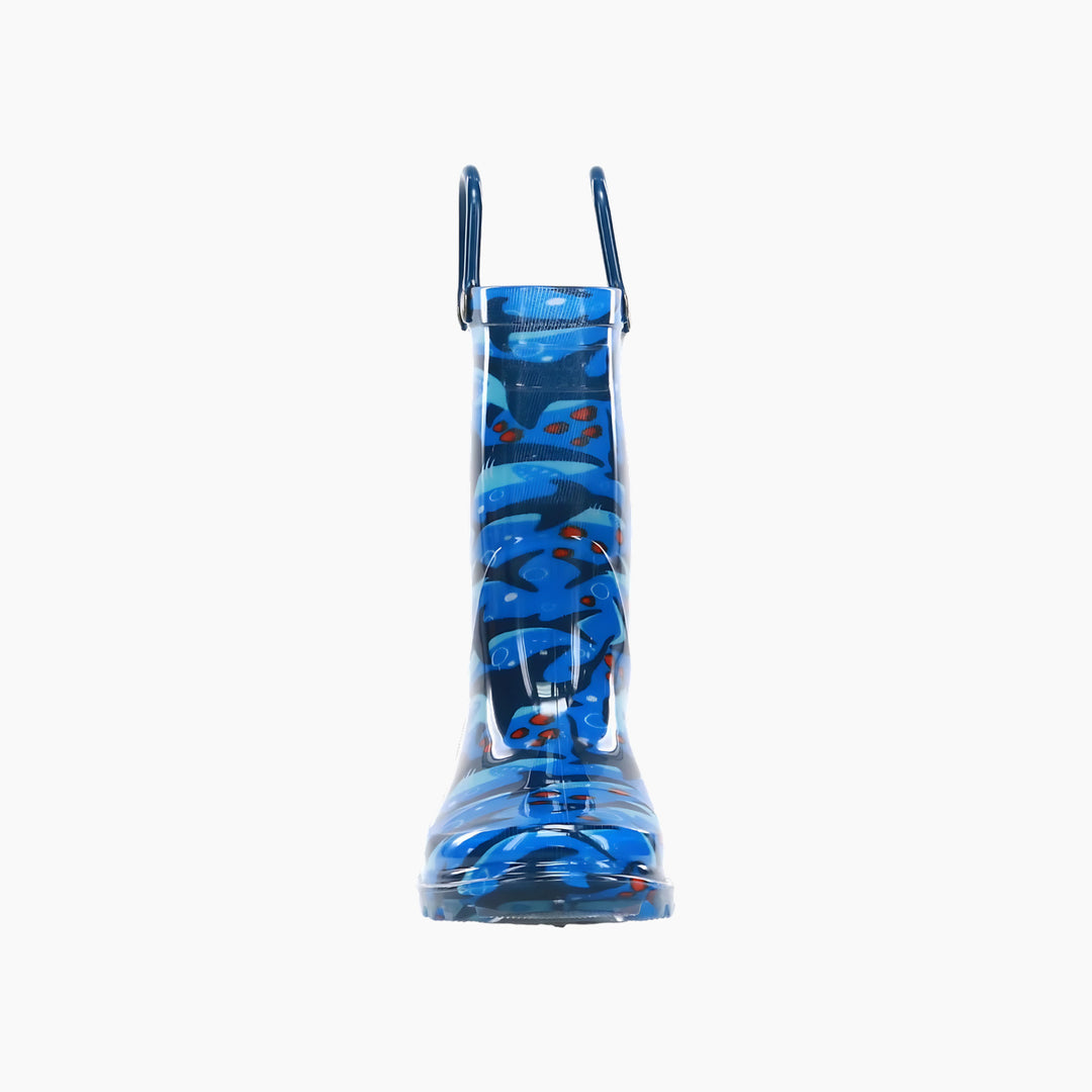 Chief Shark Chase Lighted Rain Boots