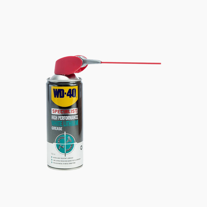 WD-40 White Lithium Grease Spray - 400ml, Smart Straw