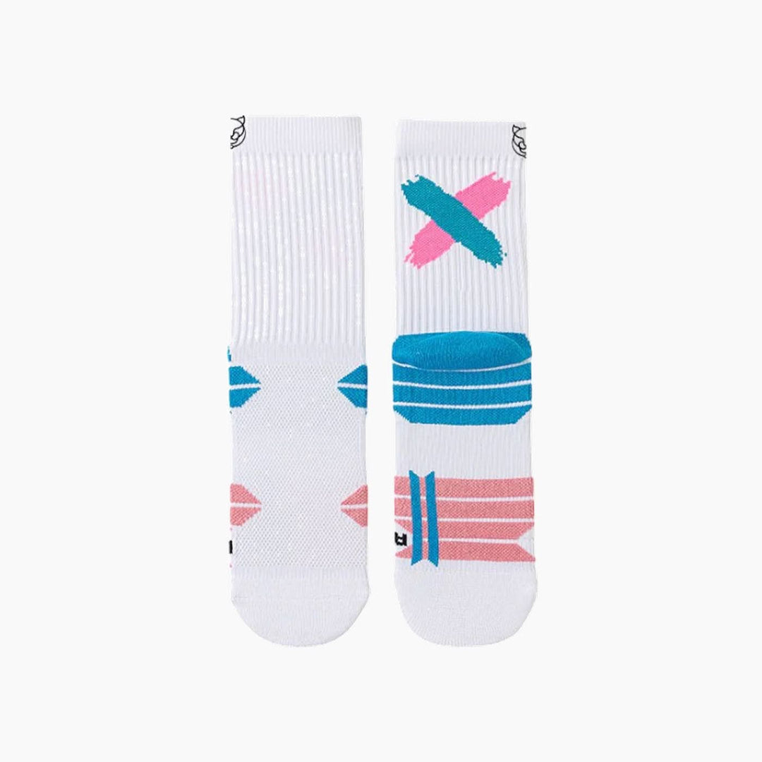 Leopardous WSK Crew Socks