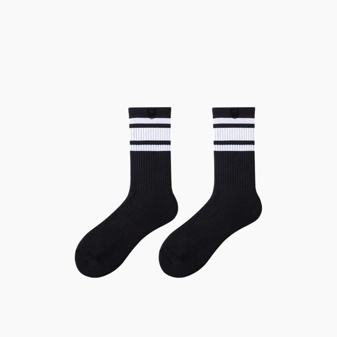 Leopardous WSK006 Crew Socks