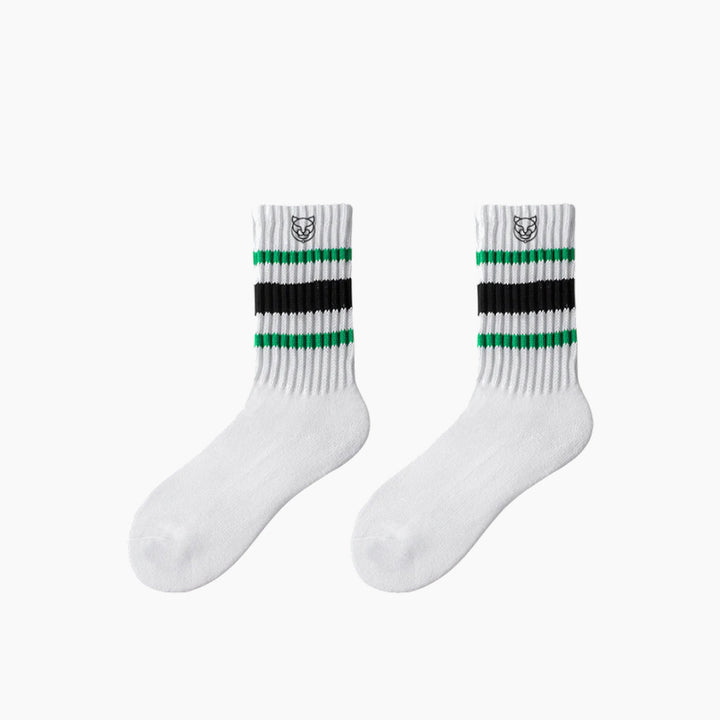 Leopardous WSK006 Crew Socks