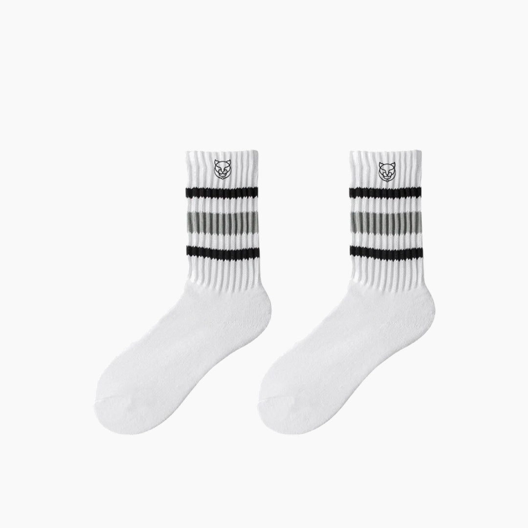Leopardous WSK006 Crew Socks