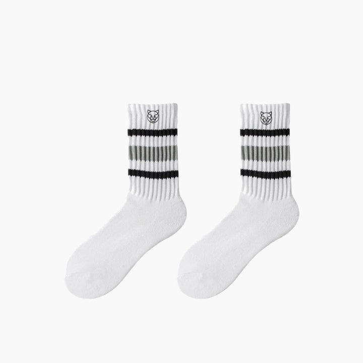 Leopardous WSK006 Crew Socks