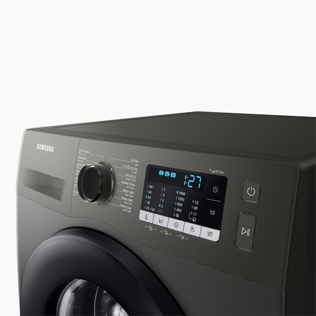 Samsung Front Loading Washer, 9kg, 1400 RPM, 14 Programs, A+++