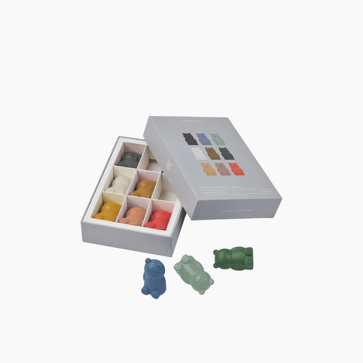 Liewood Wallace Mr Bear Crayons Pack Of 9
