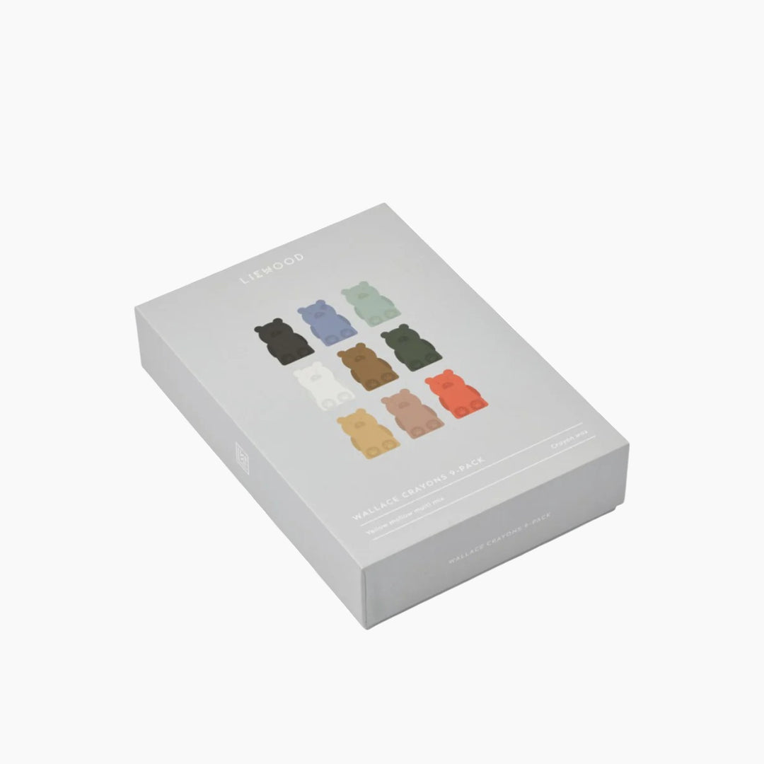 Liewood Wallace Mr Bear Crayons Pack Of 9