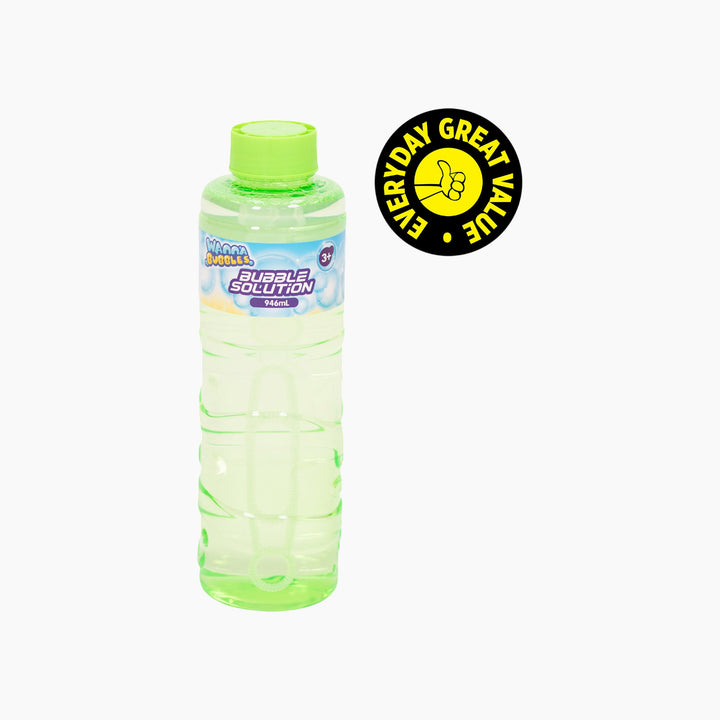 Wanna Bubbles Bubble Solution 946 Ml Assorted
