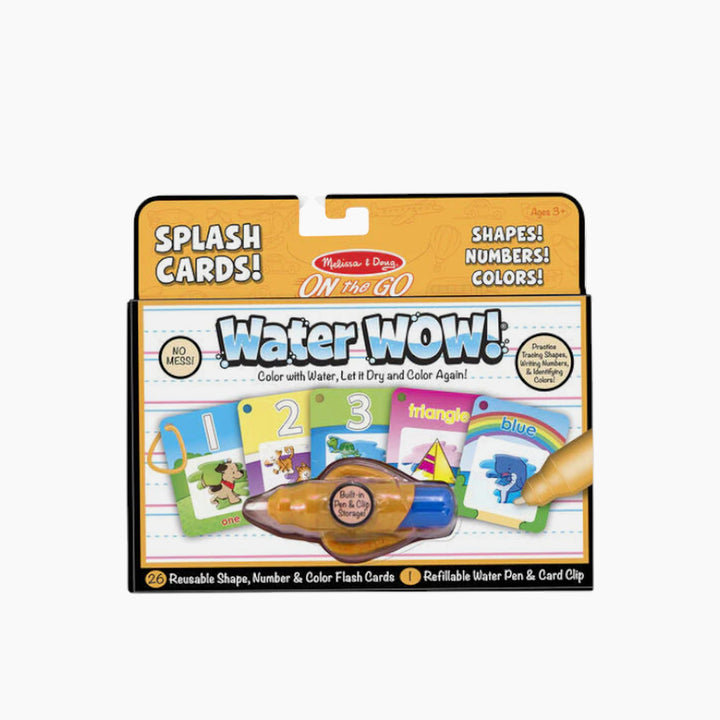 Melissa &amp; Doug Water Wow! - Splash Cards Shapes, Numbers &amp; Colors