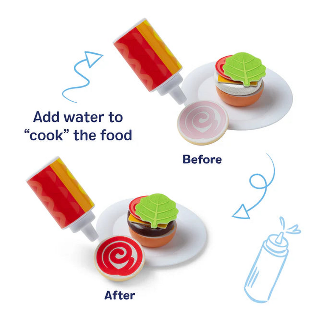 Melissa &amp; Doug Water Wow! Pretend Play Flip &amp; Fry