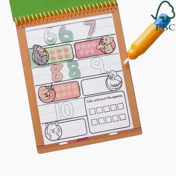 Melissa &amp; Doug Water Wow! Water-Reveal Activity Pad - Numbers