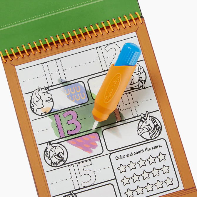 Melissa &amp; Doug Water Wow! Water-Reveal Activity Pad - Numbers
