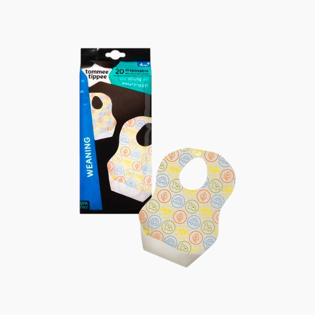 Tommee Tippee Waterproof Disposable Bibs - HUNA