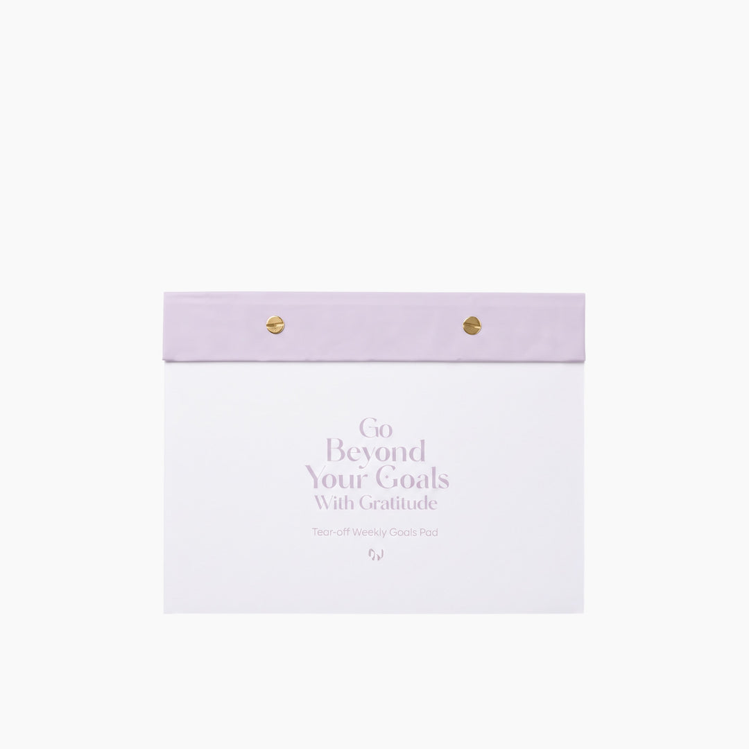 Weekly Goals Pad