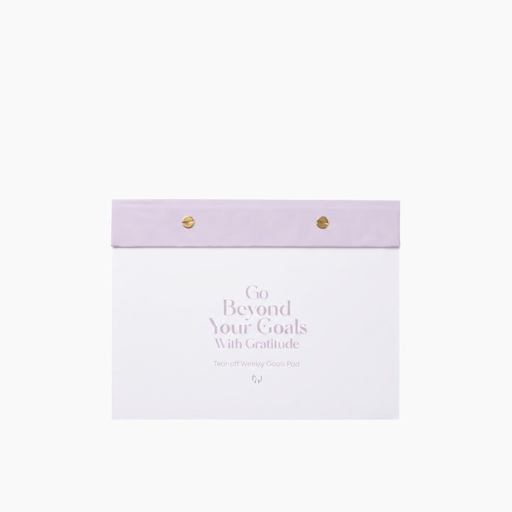 Weekly Goals Pad