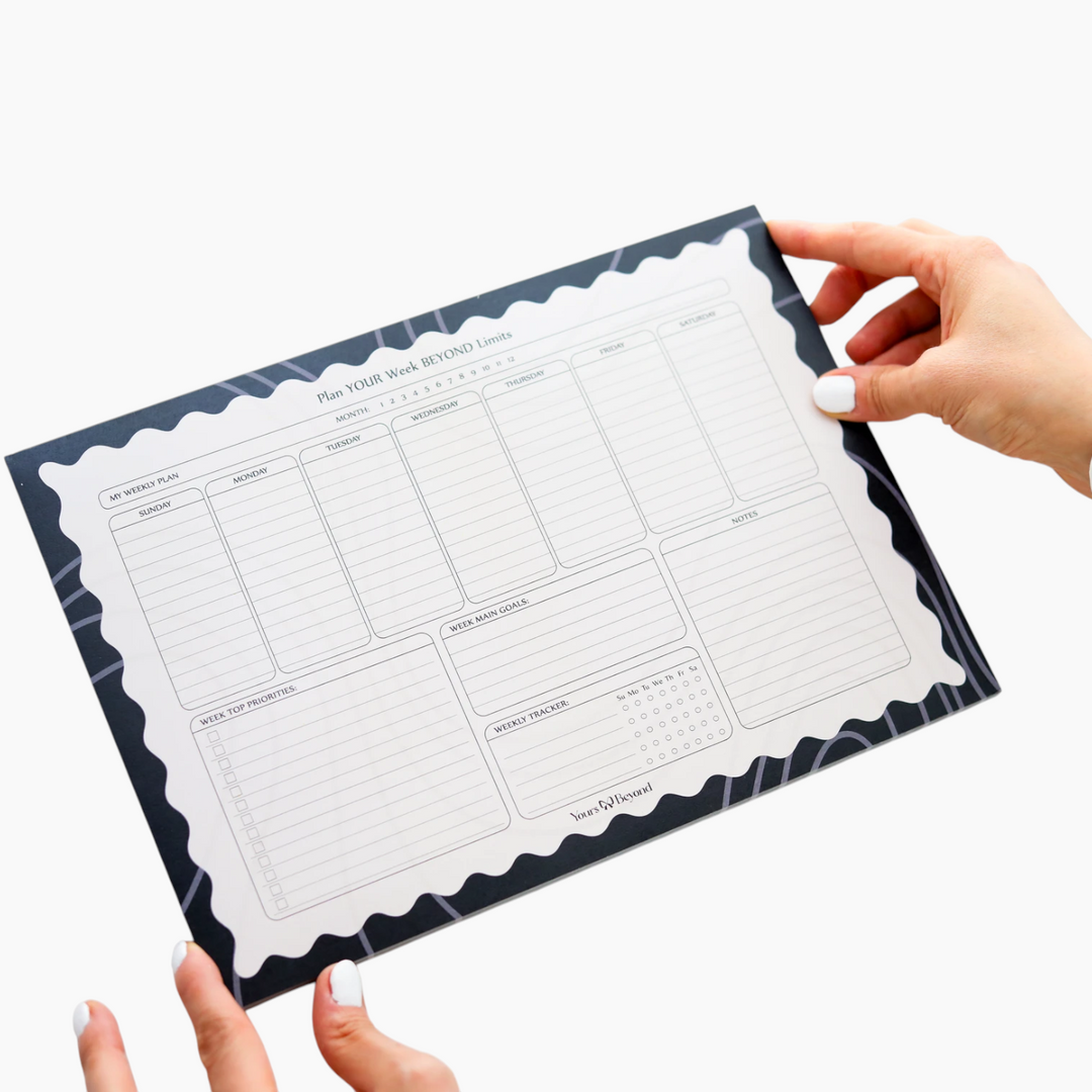 Yours &amp; Beyond Weekly Pad