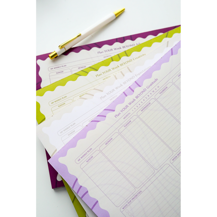 Yours &amp; Beyond Weekly Pad