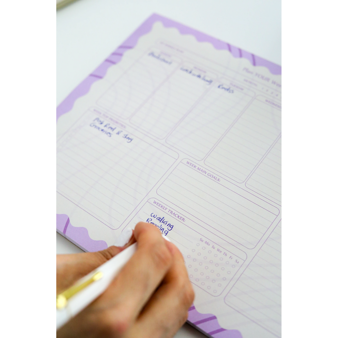 Yours &amp; Beyond Weekly Pad
