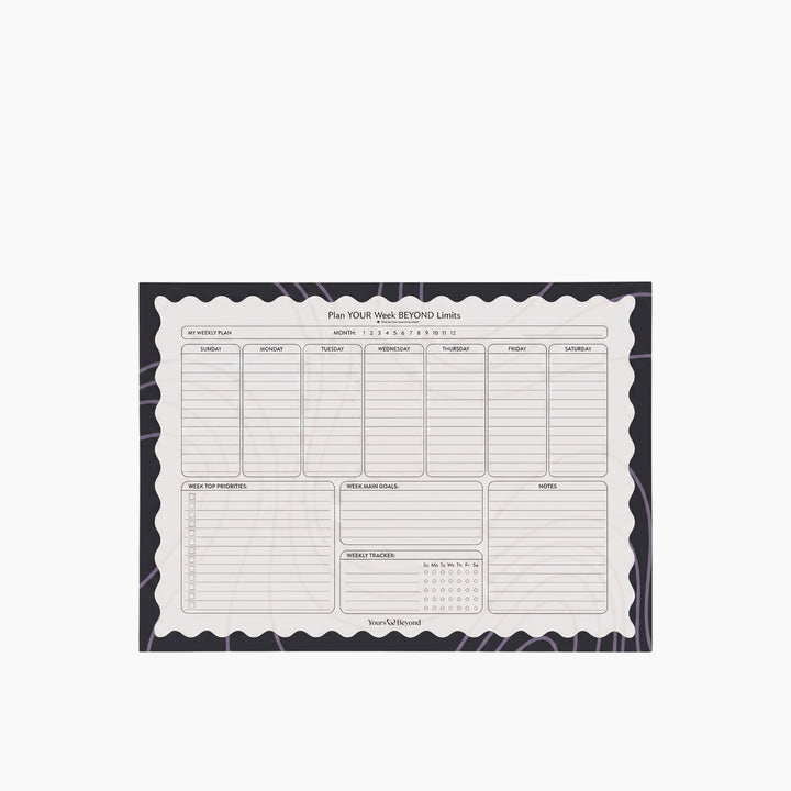 Yours &amp; Beyond Weekly Pad