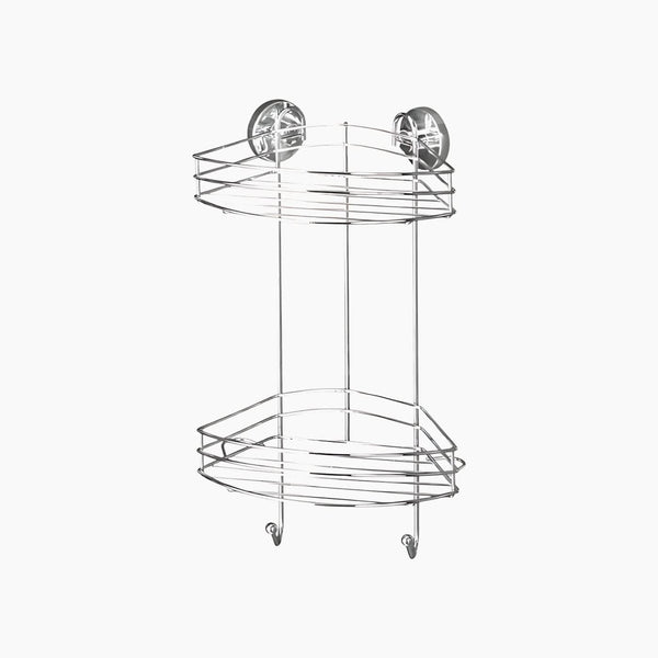 Wenko Milazzo Vacuum Loc Rack, 2 Tier, Large