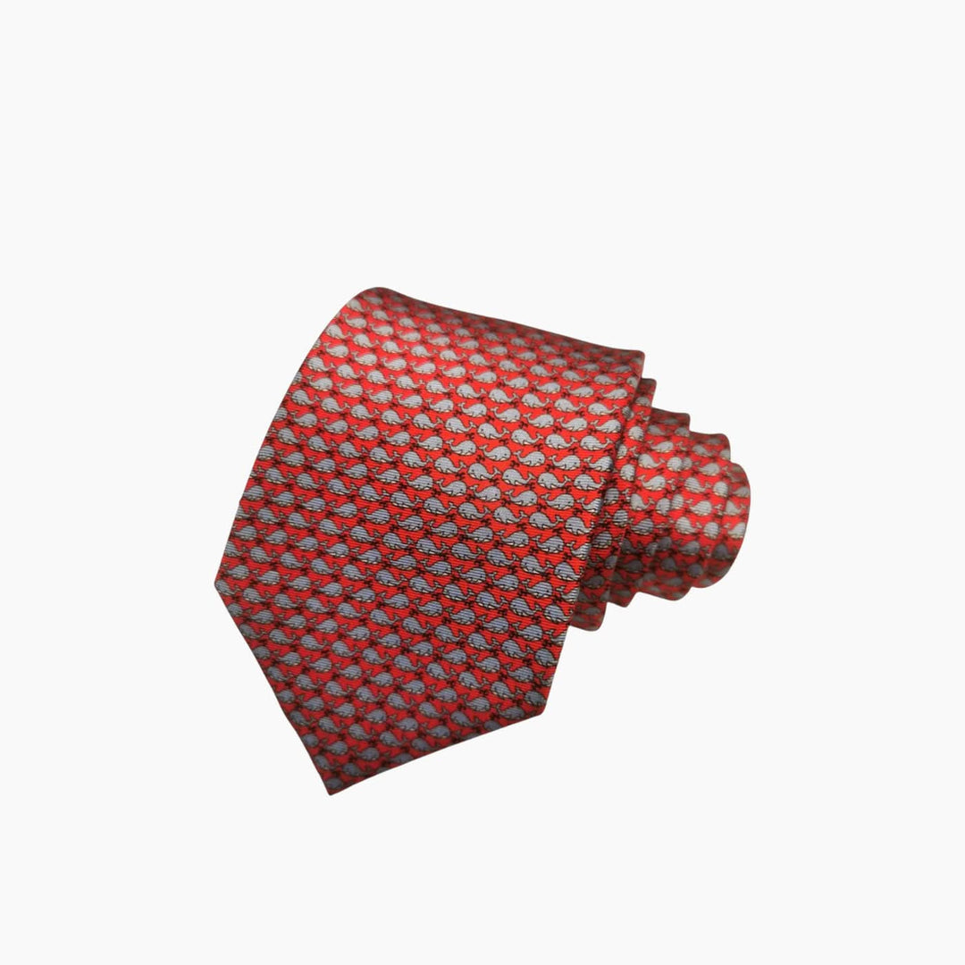 Leopardous Silk Tie