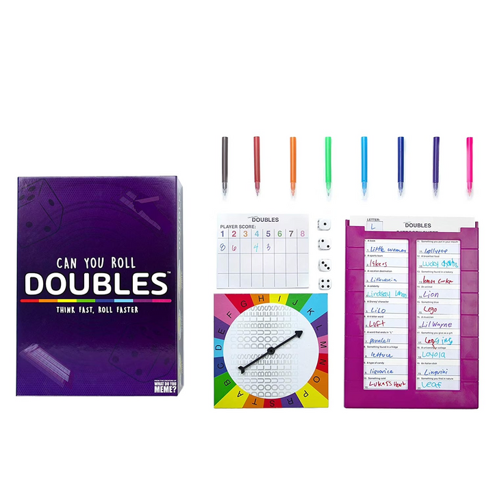 Can You Roll Doubles Board Game
