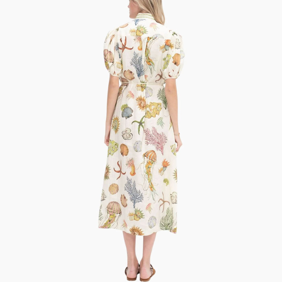 Alémais Sea House Shirtdress