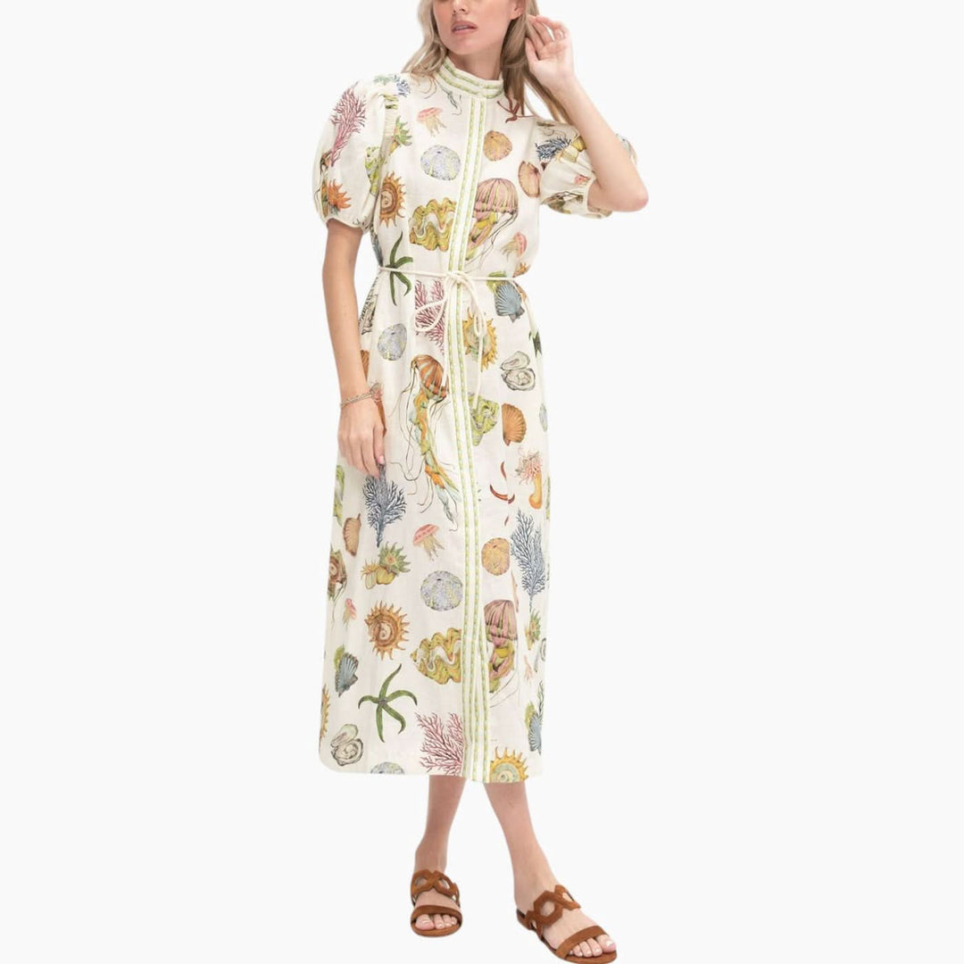 Alémais Sea House Shirtdress