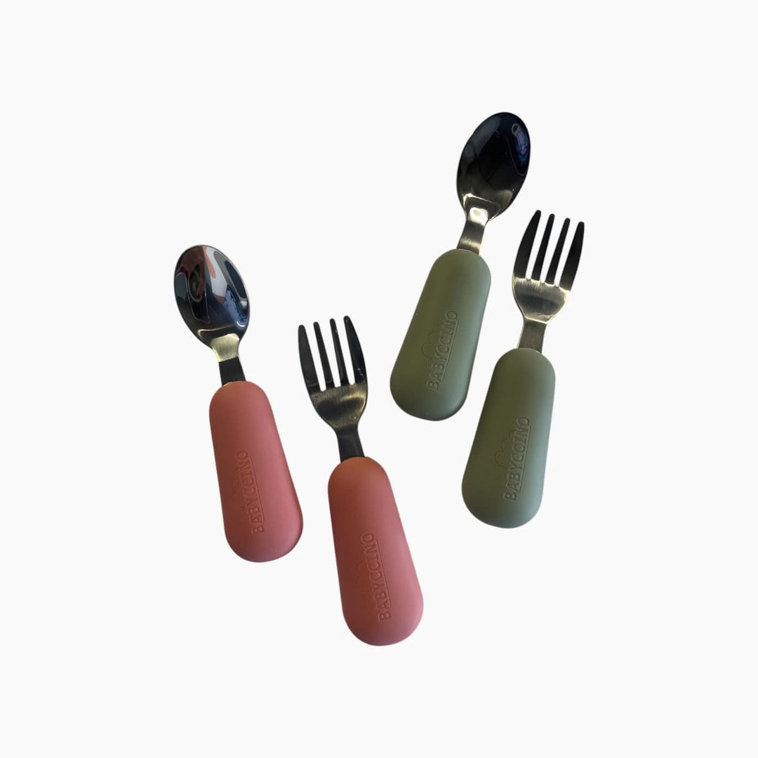 Babyccino Toddler Spoon &amp; Fork Set