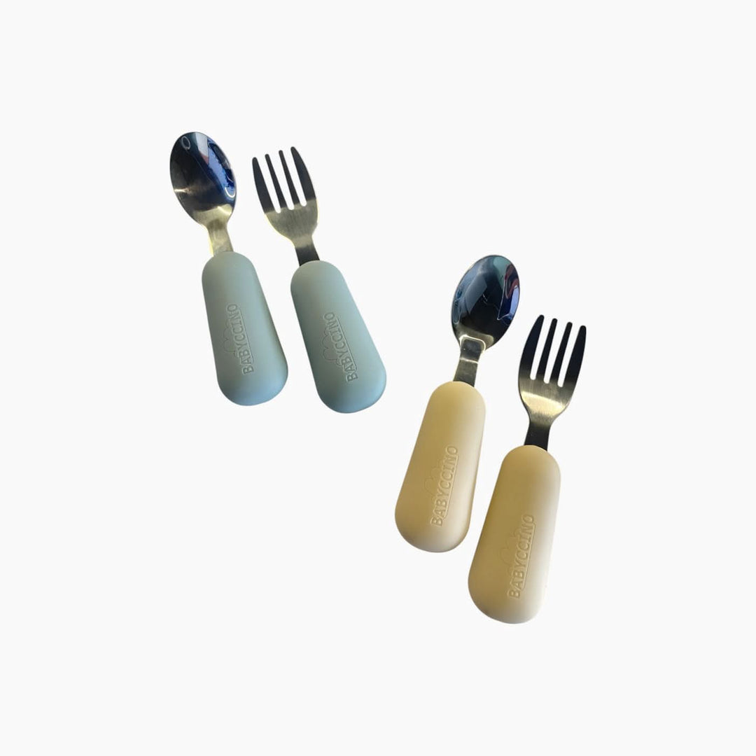 Babyccino Toddler Spoon &amp; Fork Set