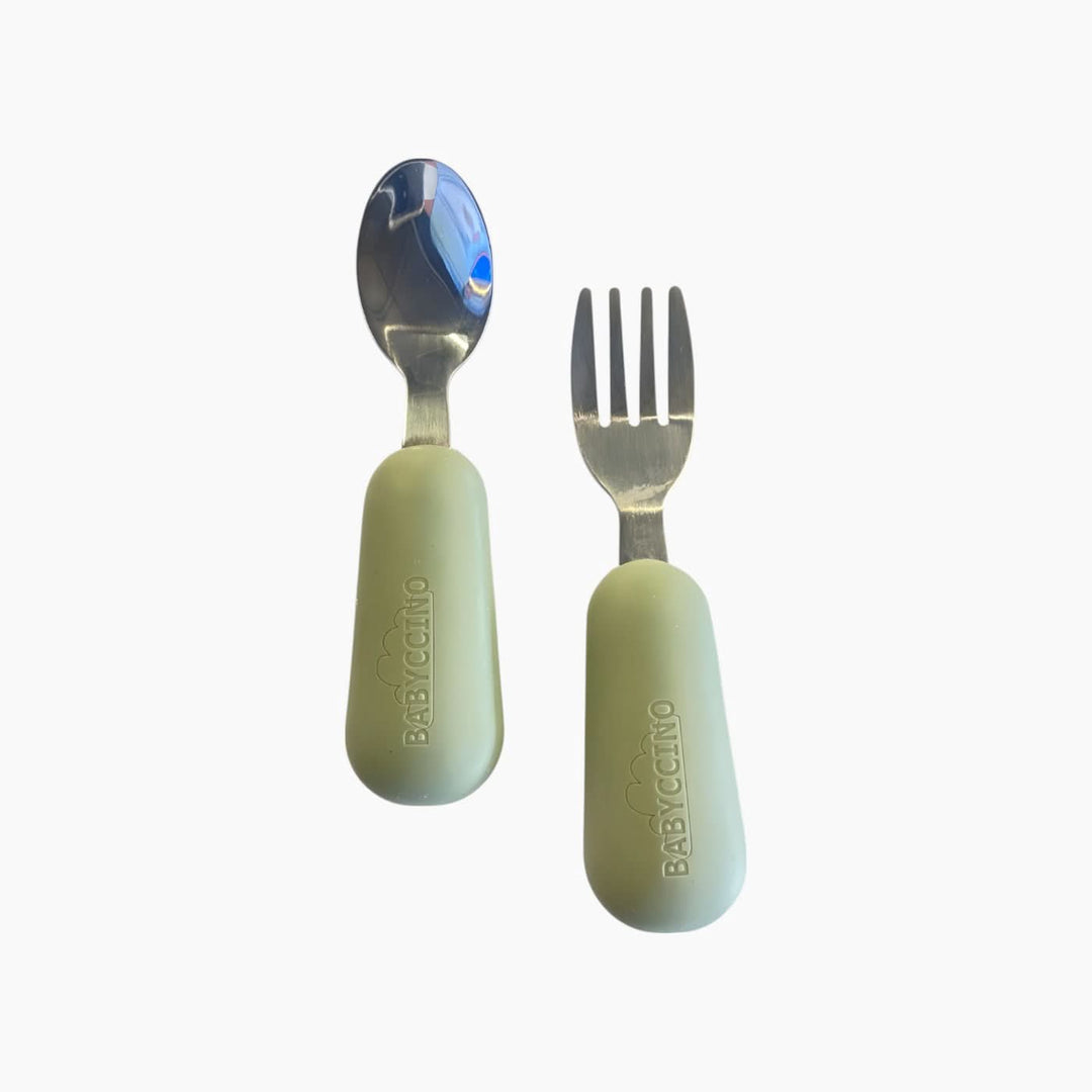 Babyccino Toddler Spoon &amp; Fork Set