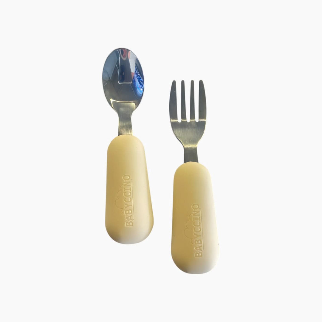 Babyccino Toddler Spoon &amp; Fork Set