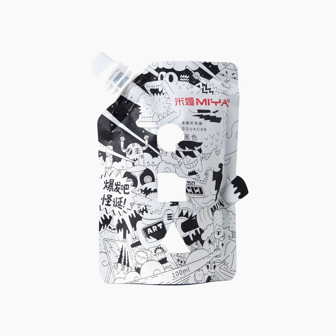 Miya Weird Acrylic Paint Refill Bag, 100ml