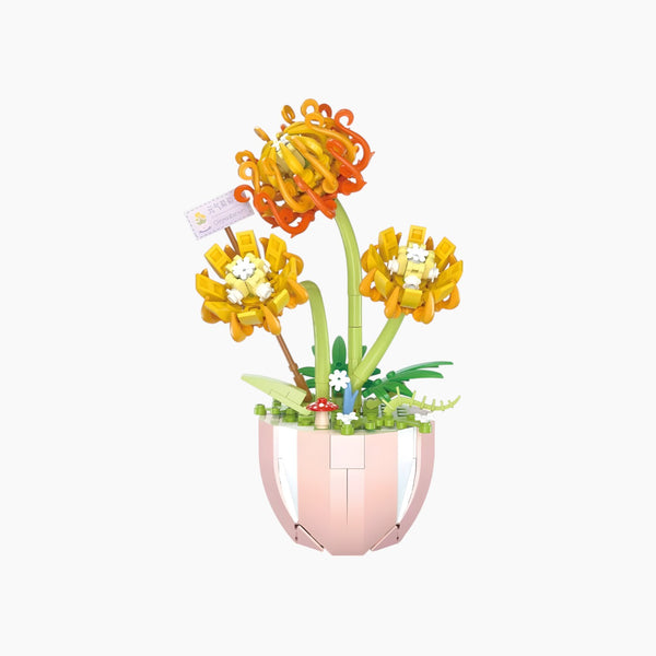 Yellow Flower Pot
